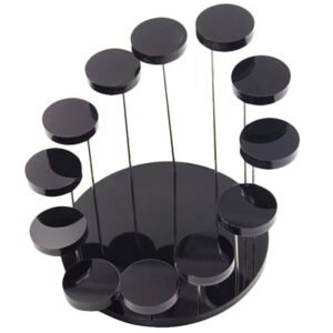 black Acrylic jewelry Display