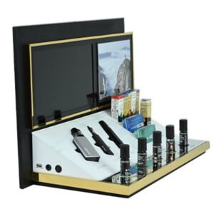 e-cigarette acrylic display with video