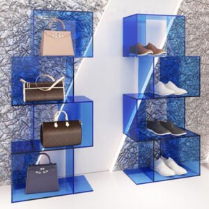 acrylic handbag display stands