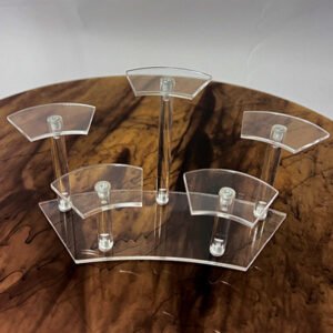 acrylic mineral diamond display stand