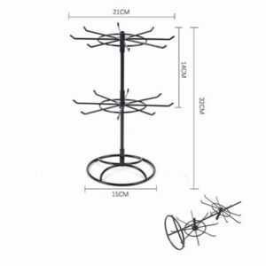 double ornament display stand