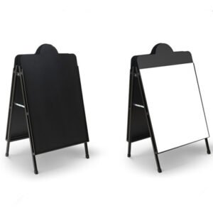 outdoor double sided poster display stands
