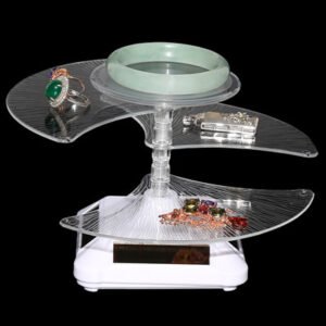 rotating crystal display base stand