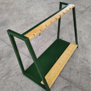 vertical rifle display stand