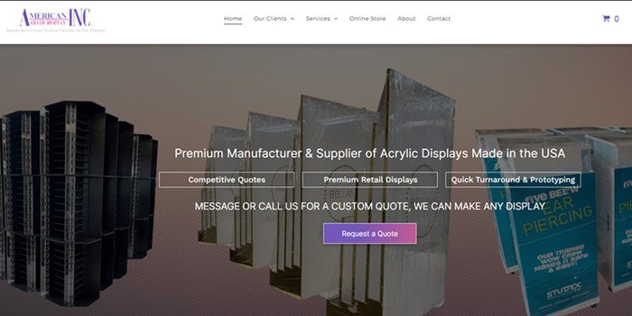 American Acrylic Inc. | Acrylic Display Manufacturer