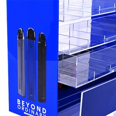 4 Tiers Acrylic Electronic Product Display rack