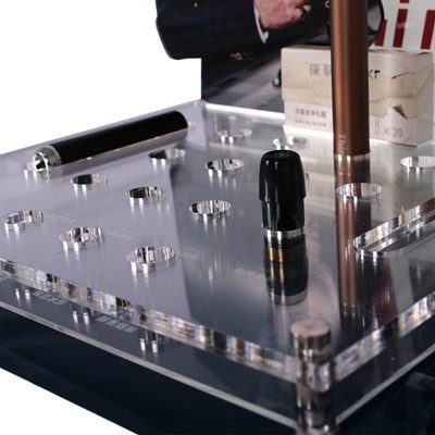 Acrylic 3C electronic cigarette smoke oil electronic atomizer display rack