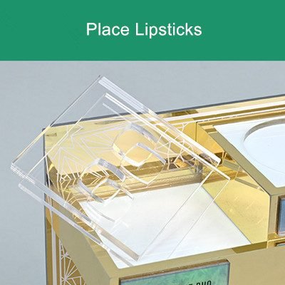 Acrylic Skincare products perfume lipstick display stand
