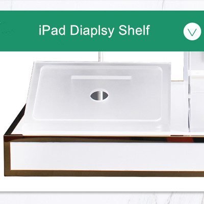 Acrylic display stand for iPad