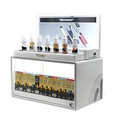 Acrylic e-cig countertop display