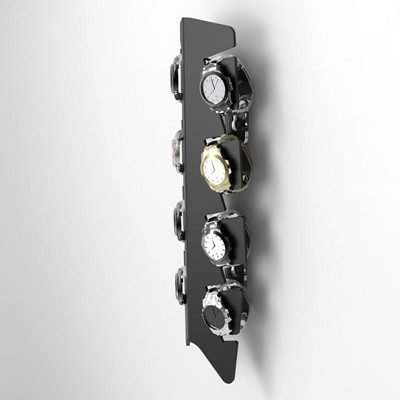 acrylic wall-mounted watch display stand
