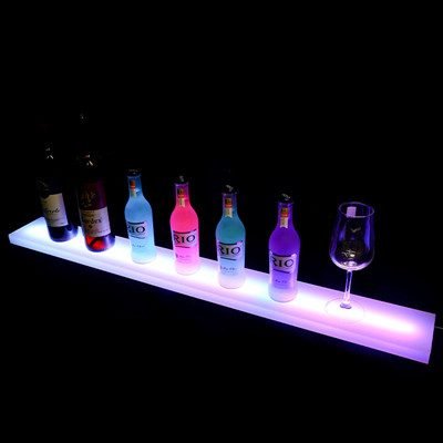 beverage display stand with LED