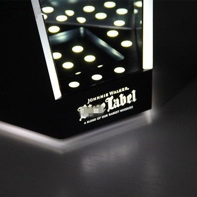 champagne glass display stand with LED