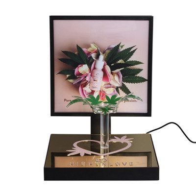 essential oil perfume display stand