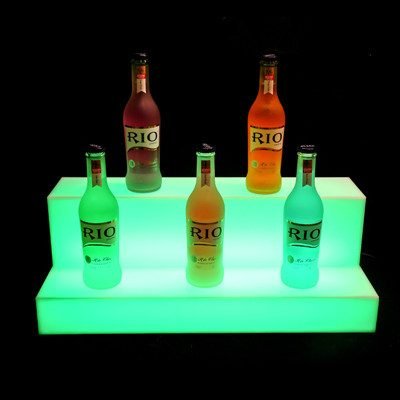 liquor bottle display stand with LED light