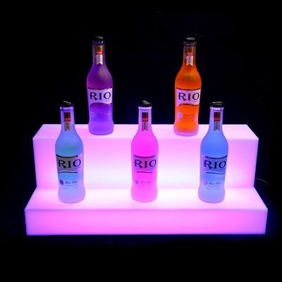 liquor bottle display stand with LED