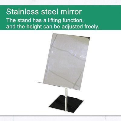 stainless steel mirror holder
